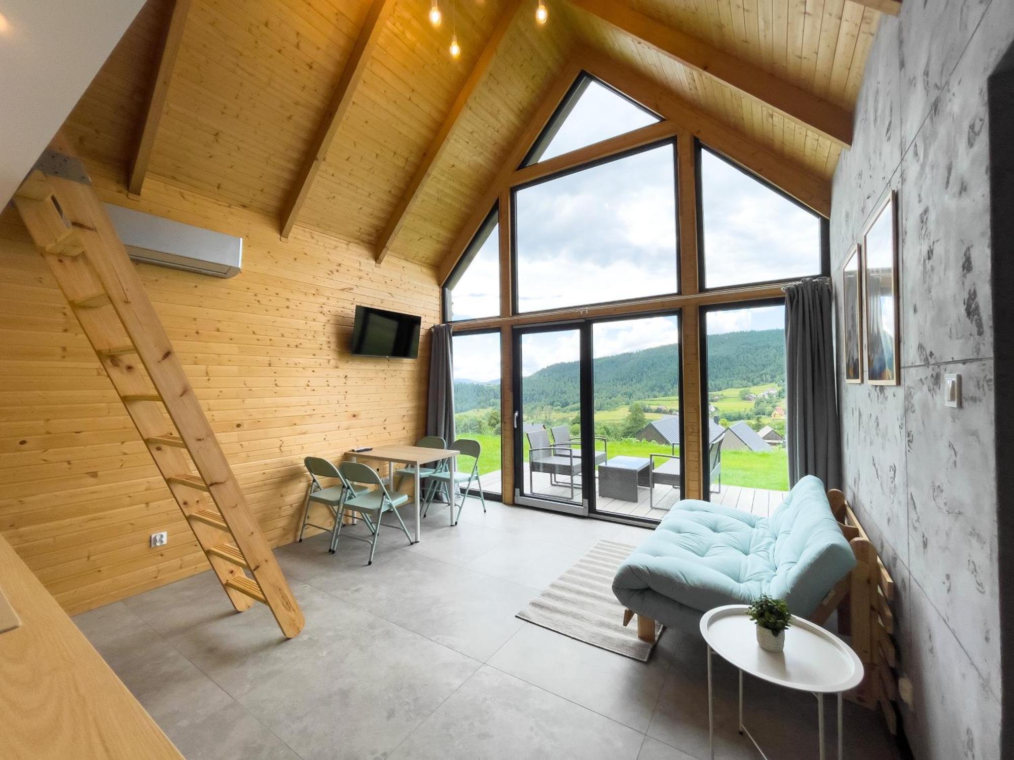 Holiday home Stodoly Modyn - W Beskidzie Wyspowym - Balia, Sauna, Grota Solna - Widok Na Gory