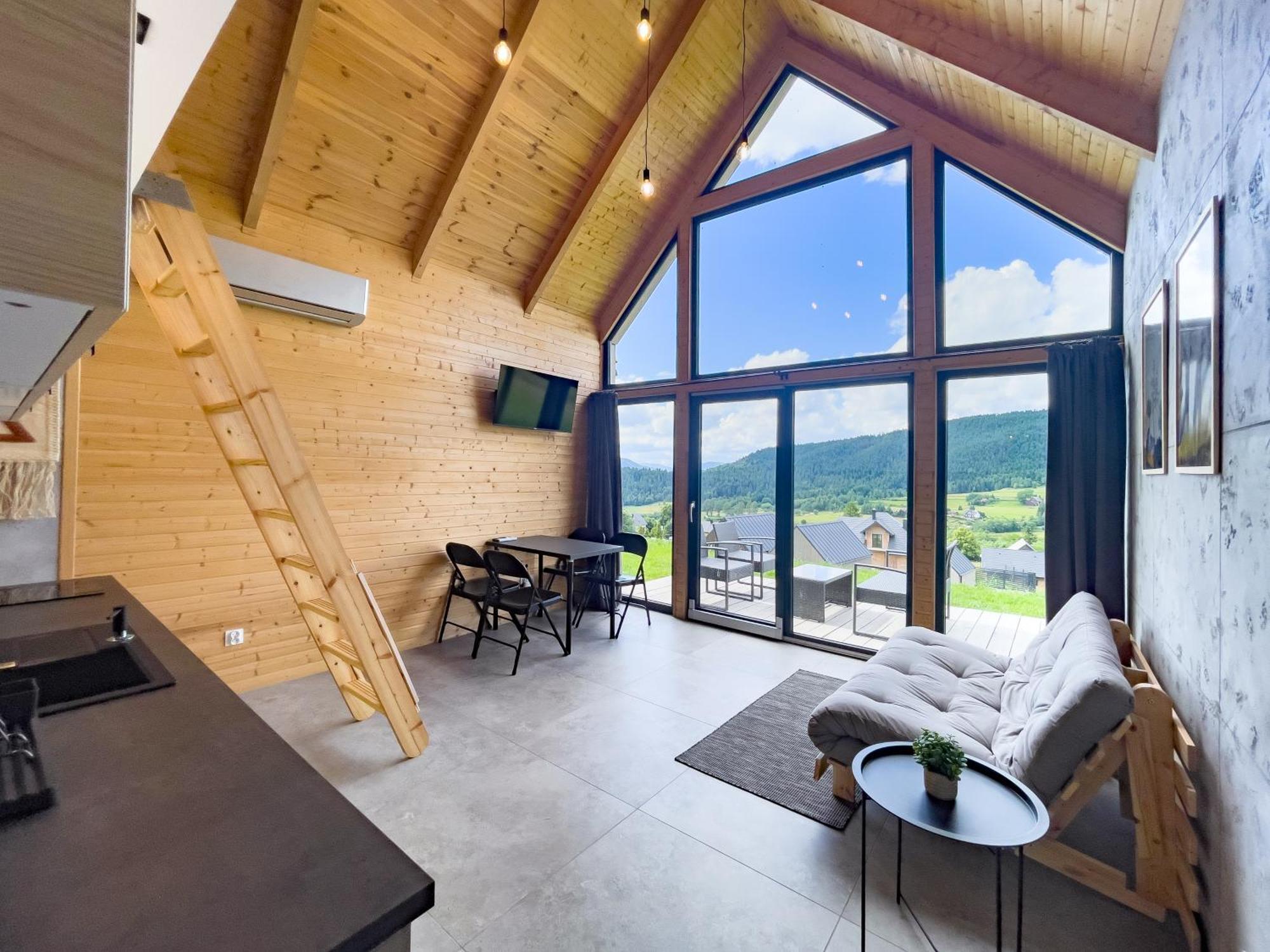Holiday home Stodoly Modyn - W Beskidzie Wyspowym - Balia, Sauna, Grota Solna - Widok Na Gory *